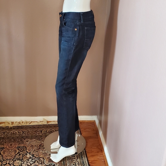 LUCKY Brand Sweet Jean Boot dark jeans 4 27 Ankle - Picture 2 of 5